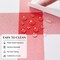 Gingham Checkered Square Tablecloth - Waterproof Buffalo Plaid Table Cloth Stain Resistant Washable Table Cover for Picnic/Camping/Outdoor - Red and White, 54 x 54 Inch
